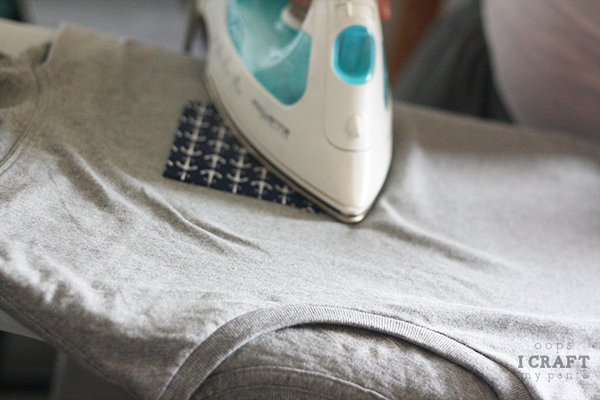 ironing pocket on